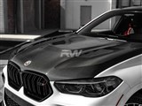 BMW G06 X6 F96 X6M Carbon Fiber Hood / 
