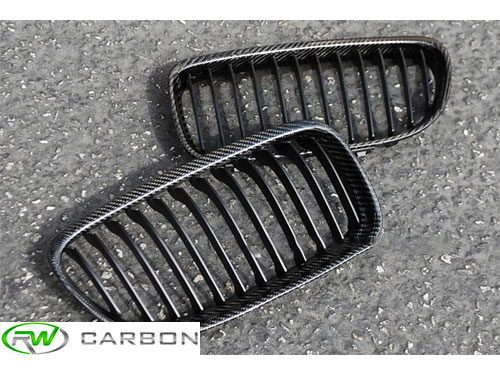 BMW E82 E88 Carbon Fiber Kidney Grilles