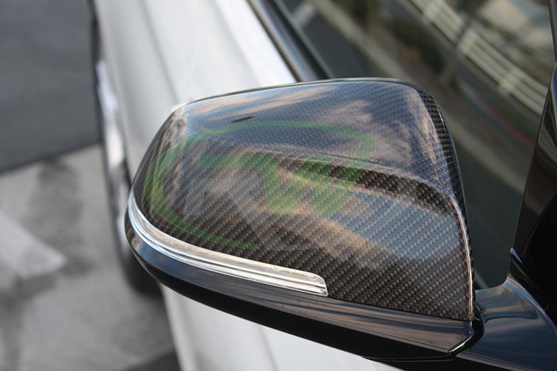 Bmw 1 series carbon fiber mirrors #6