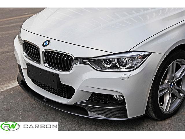 Bmw 135i carbon fiber front splitter #3