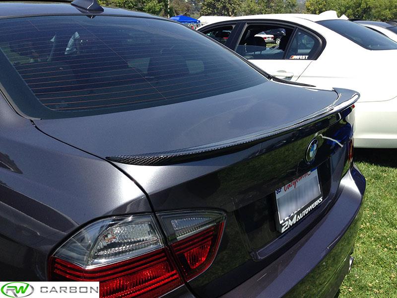 Bmw e90 carbon fibre spoiler #3