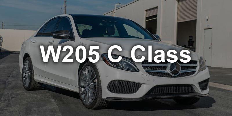 View our Mercedes W205 C Class Carbon Fiber Parts