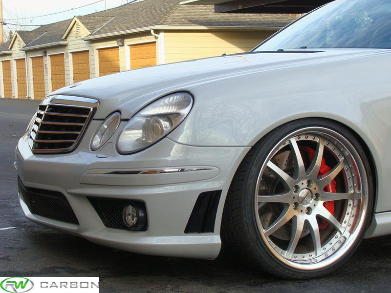 Mercedes w211 amg front bumper #7