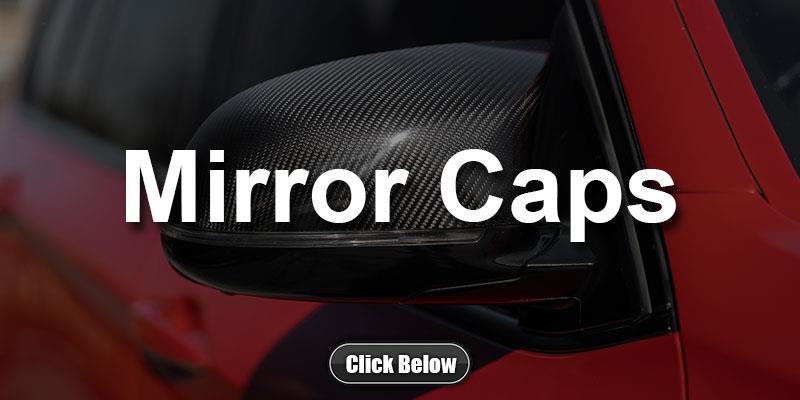 BMW F16 X6 and F86 X6M Carbon Fiber Mirror Caps