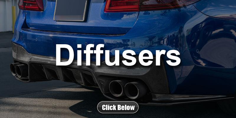 BMW F90 M5 Carbon Fiber Diffusers