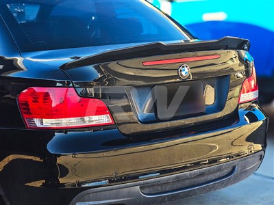 BMW E82 Carbon Fiber GTX Trunk Spoiler