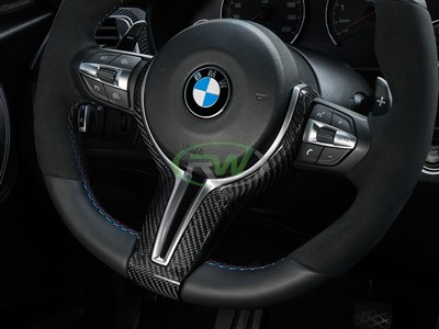 BMW M Carbon Fiber Steering Wheel Outer Trim