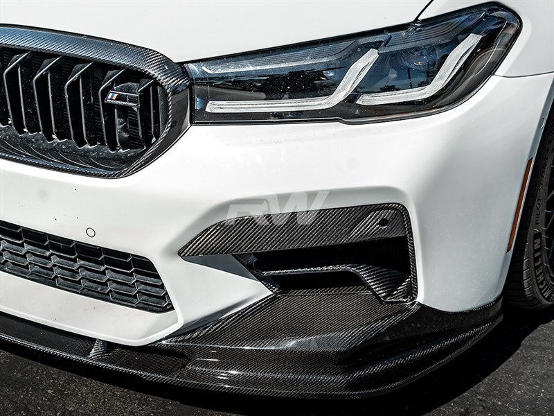 BMW F90 M5 LCI Carbon Fiber Duct Trims