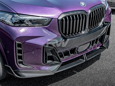 BMW G05 X5 LCI Carbon Fiber Performance Style Front Lip