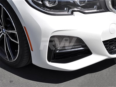 BMW G20 330i M-Sport Carbon Fiber Front Duct Trims