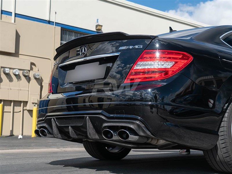 Mercedes W204 C63 DTM Carbon Fiber Rear Diffuser