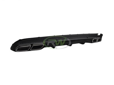 Mercedes C63 Style Diffuser Conversion Kit for C Class