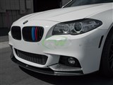 BMW F10 Performance Style CF Front Lip Spoiler / 