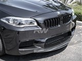 BMW F10 M5 Center Carbon Fiber Front Lip Spoiler / 