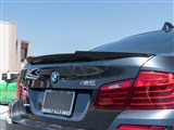BMW F10 M4 Style Carbon Fiber Trunk Spoiler / 
