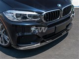 BMW F15 X5 M Sport 3D Style Carbon Fiber Front Lip / 