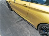 BMW F82 F83 M4 CF Side Skirt Extensions