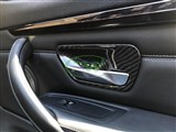 BMW F30 F32 F8x Carbon Fiber Door Handle Trims / 