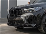 BMW F95 X5M Carbon Fiber Front Lip Spoiler