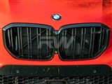 BMW G05 X5 F95 X5M Gloss Black Double Slat Grilles