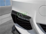 BMW G30 Carbon Fiber Front Brake Duct Trims / 