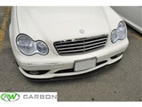 Mercedes W203 C Class Carbon Fiber Front Lip