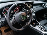 Mercedes AMG Carbon Fiber Steering Wheel Trim / 