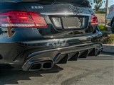 Mercedes W212 E63 Facelift BRS Style CF Diffuser / 