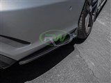 Mercedes W212 E63 14+ CF Rear Bumper Splitters / 