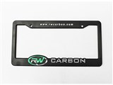RW Carbon License Plate Frame