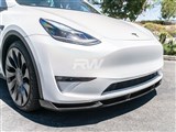 Tesla Model Y DTM Full Carbon Fiber Front Lip Spoiler