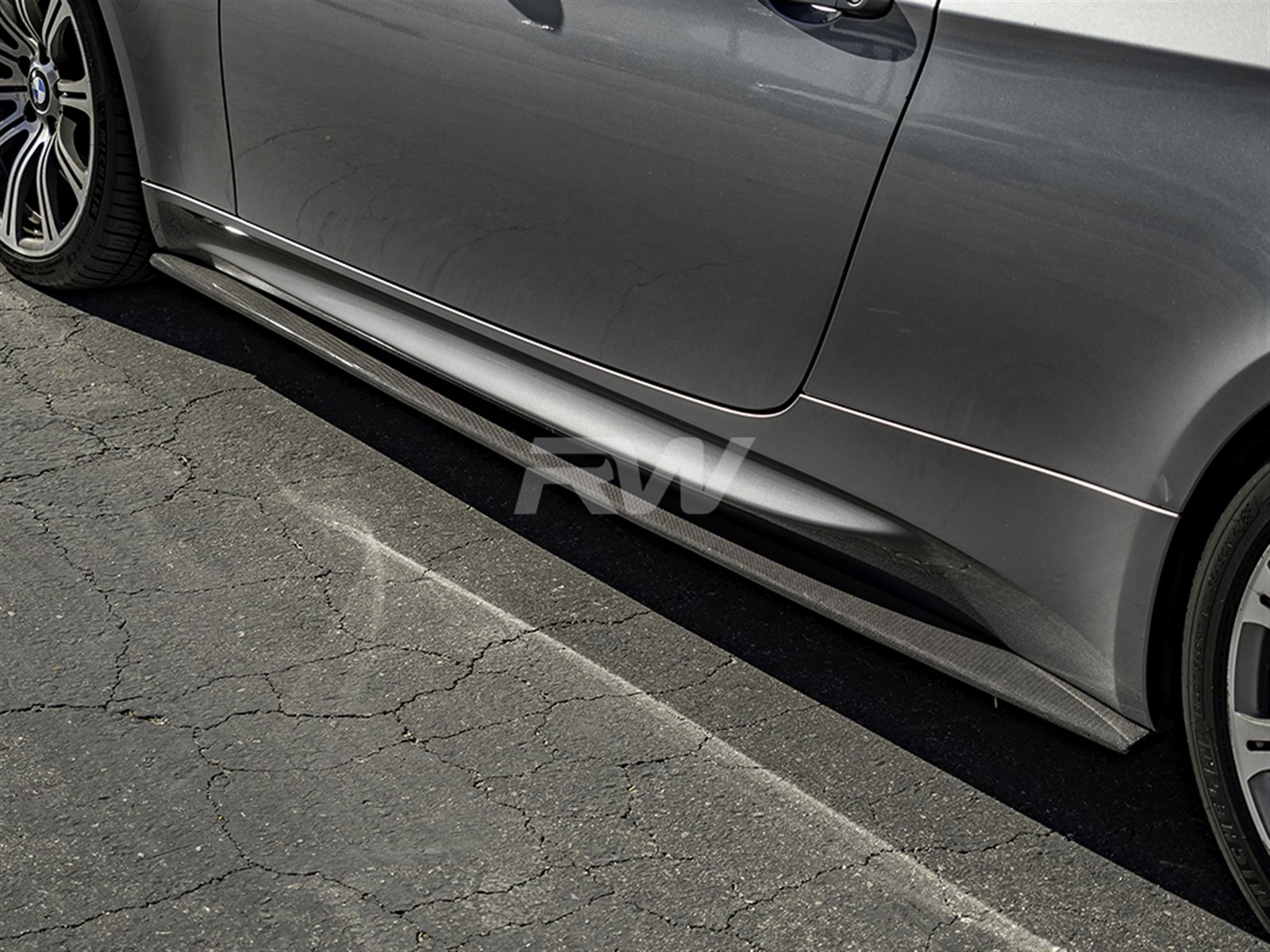 Bmw e92 carbon fiber side skirts #5