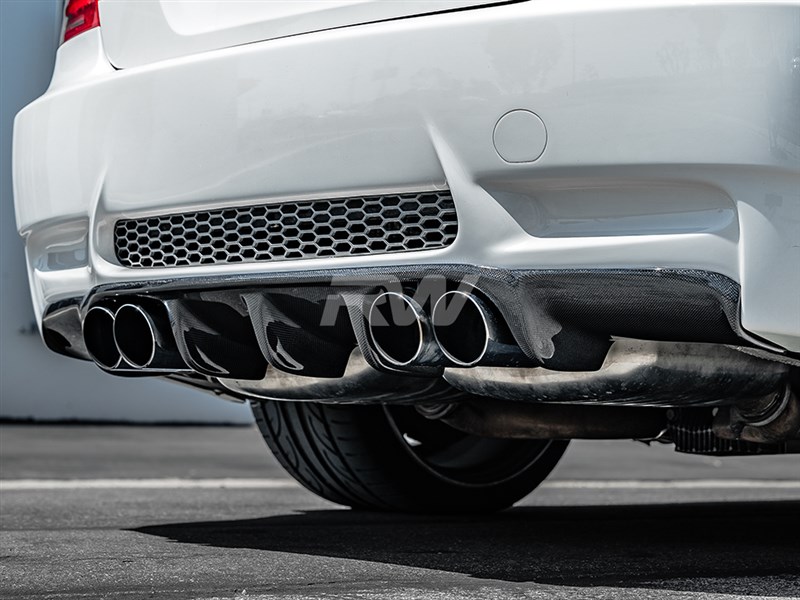 Click here to see the BMW E92 and E93 M3 Arkym Style Carbon Fiber Rear Diffuser.