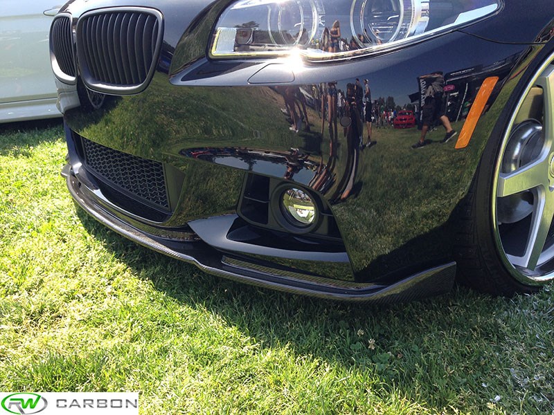 Bmw f10 hamann front lip #6