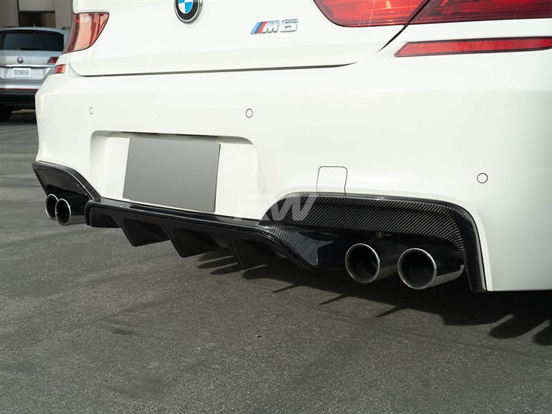 BMW F06/F12/F13 640i 650i M6 Carbon Fiber Diffuser