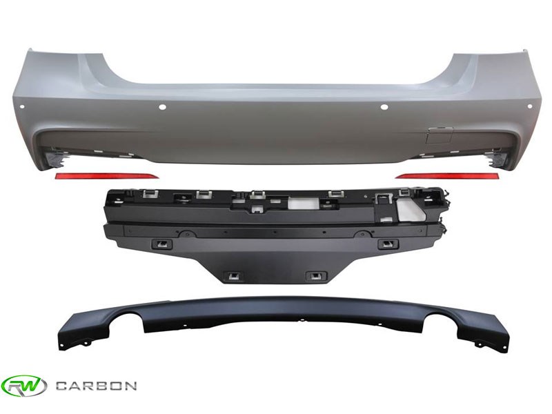 Bmw e90 m sport rear bumper #1