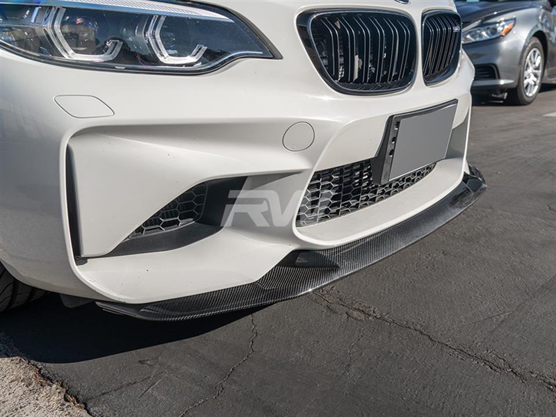 Bmw carbon fiber front lip top