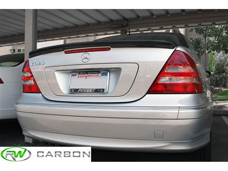 Mercedes w203 trunk spoiler