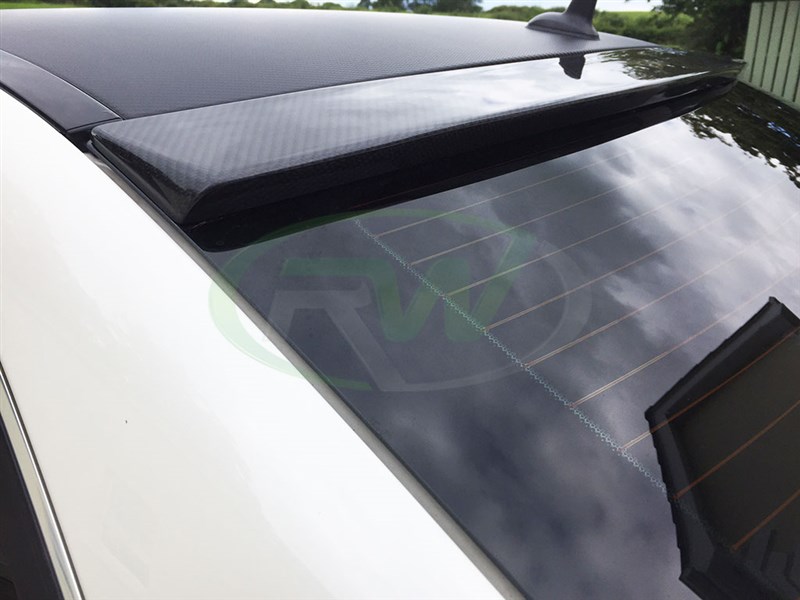 Mercedes w204 roof spoiler #2