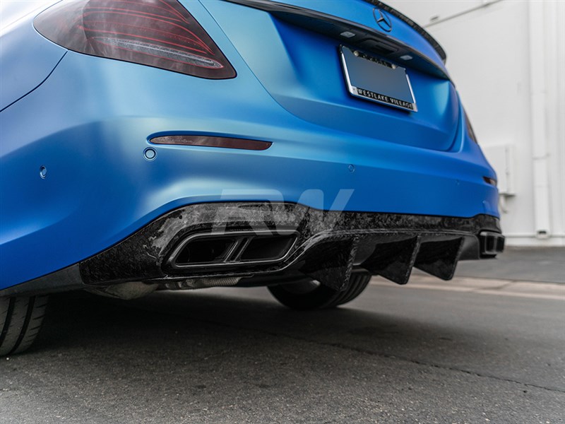 W213 cheap rear diffuser