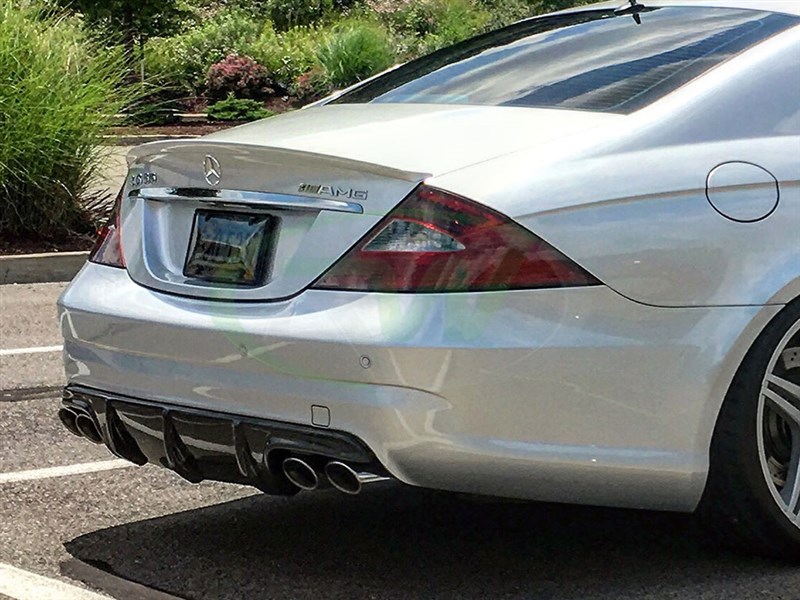 CLS55 2004-2010 Carbon Process Roof Spoiler for Mercedes W219 L Type CLS550 