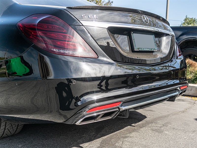 Click here to view Mercedes W222 S63 AMG Carbon Fiber Rear Diffuser