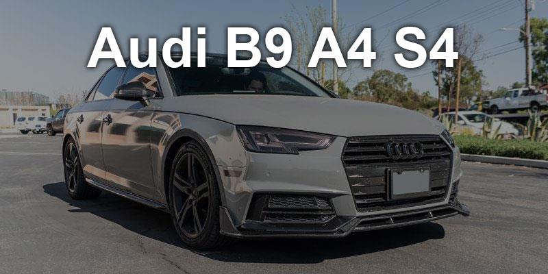Audi B9 A4 S4 Carbon Fiber Parts