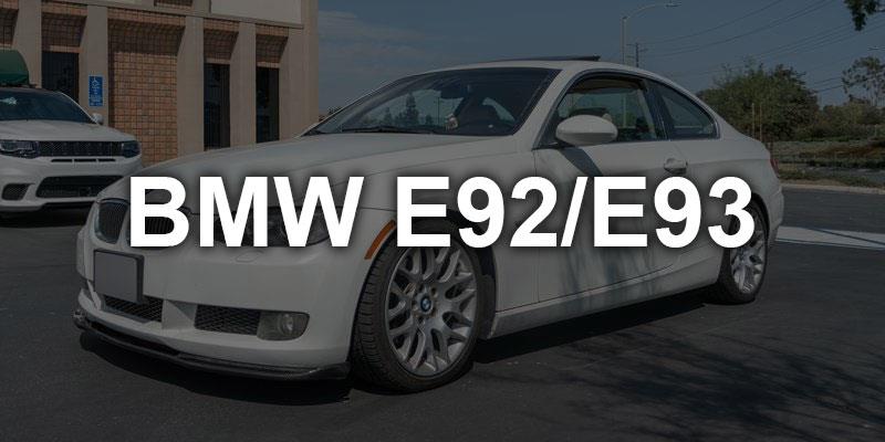 Carbon Fiber Parts for BMW E92 and E93 3 series