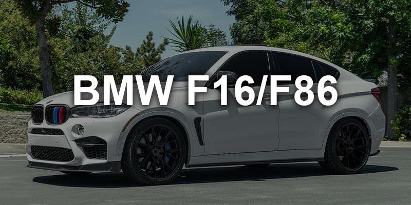 Carbon Fiber Parts for BMW F16 X6 and the F86 X6M