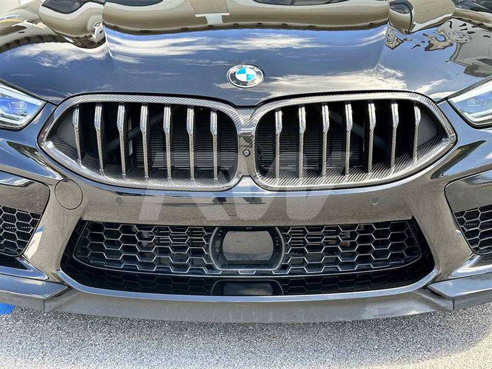carbon fiber grille replacement for the M8