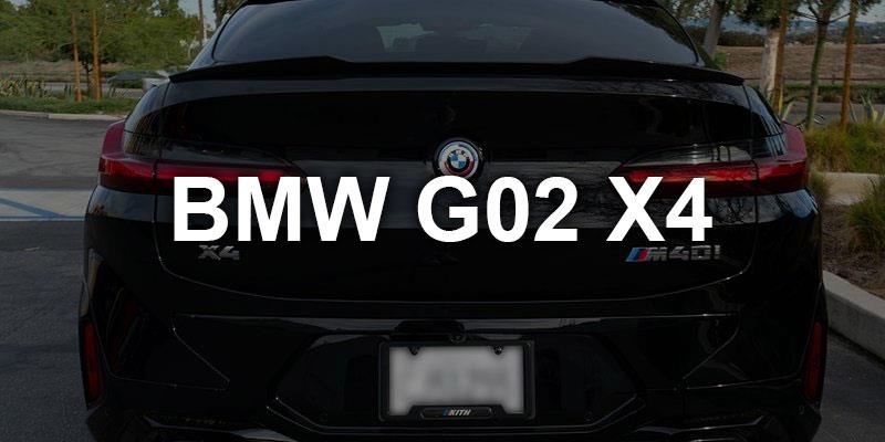 Carbon Fiber Parts for BMW G02 X4