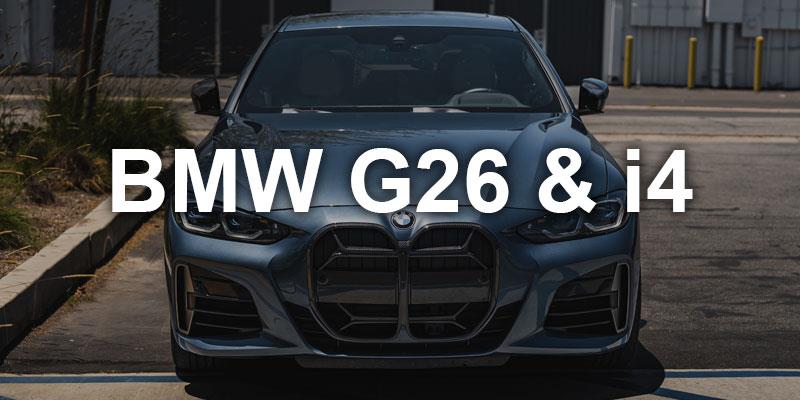 Carbon Fiber Parts for BMW G26 4-Series and i4