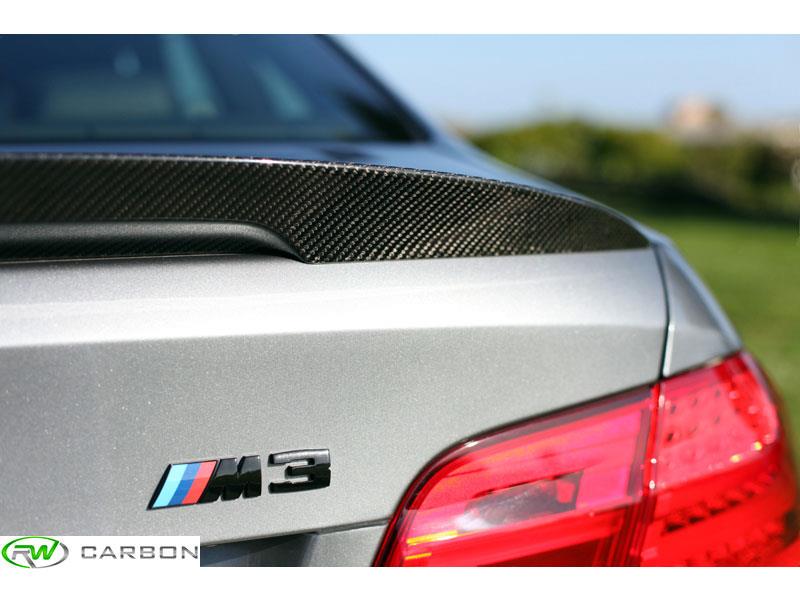 BMW E92 Carbon Fiber Performance Style Trunk Spoiler