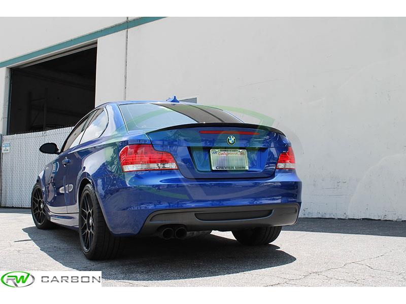 BMW E82 135i with a Performance Style Carbon Fiber Trunk Spoiler